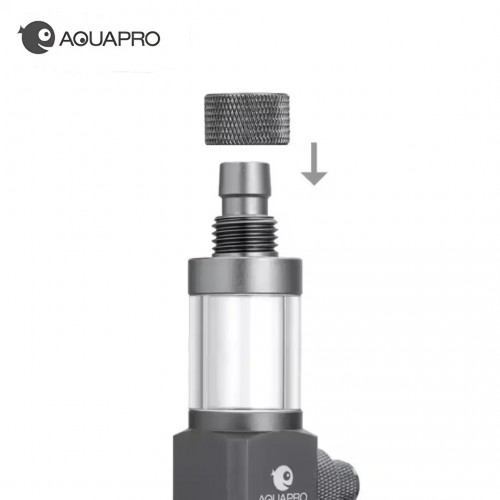 Aquapro External Inline CO₂ Karbondioksit Diffuser (16/22mm) Hortum Arası Difüzör